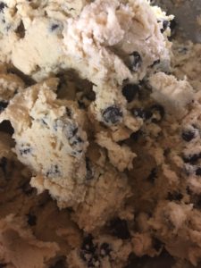 chocolate chip cookie dough