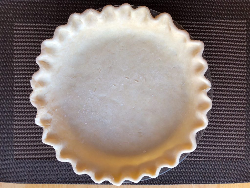 fluted pie crust