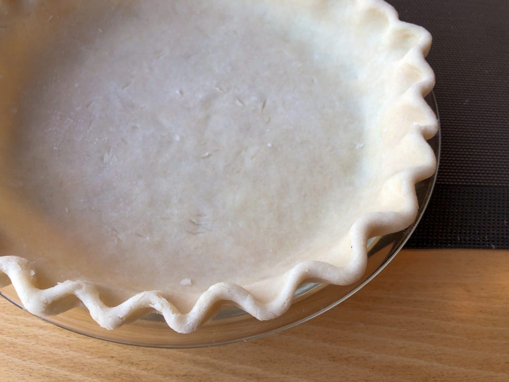 fluted pie crust