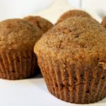 healthy carrot cake muffins