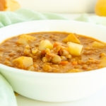 Lentil Stew in bowl.