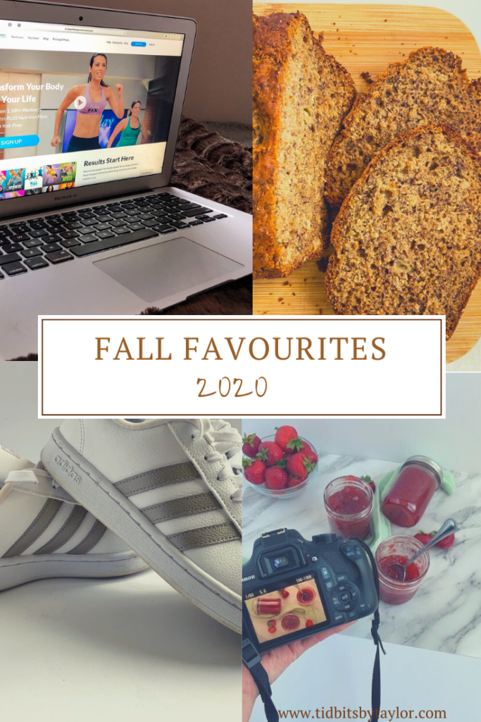 Fall Favourites 2020 Pinterest image. Click to pin. 