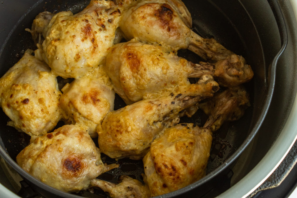 Lemon Dijon Chicken Drumsticks in the Ninja Foodi .