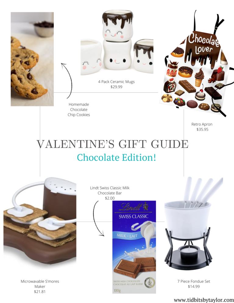 Valentine’s Day Chocolate Gift Guide. Pinable image.