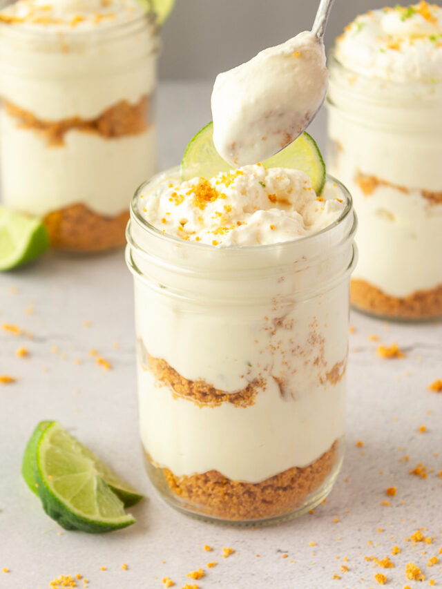 Key Lime pie Mousse Cups