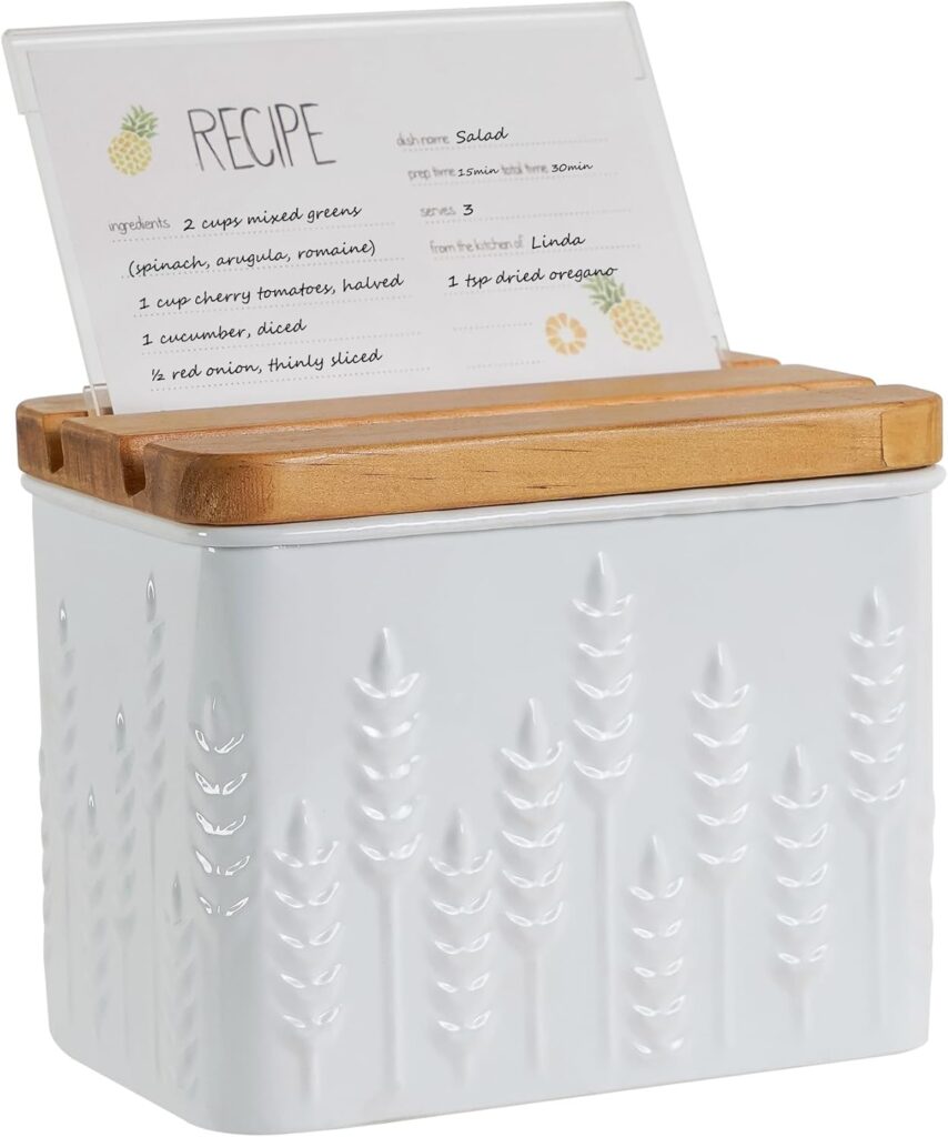 Recipe box
